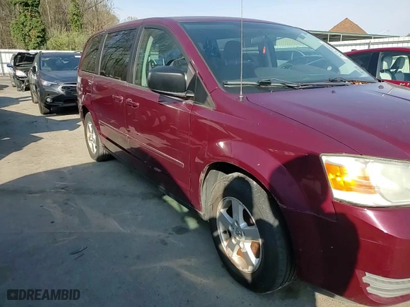 2009 Dodge Grand Caravan SE with VIN 2D8HN44E39R607841, listed as a Copart auction lot 52329945 with 122,218 mi miles and Clean Title. Bid and sale history available at carsss.com. Image 11.