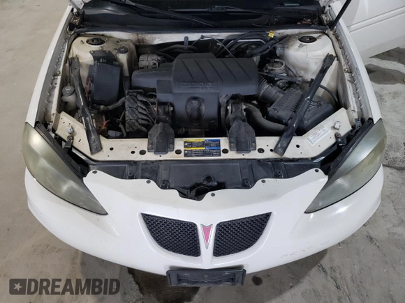 2007 Pontiac Grand Prix GT with VIN 2G2WR554071133529, listed as a Copart auction lot 61960005 with 244,078 mi miles and Salvage title. Bid and sale history available at DreamBid. Image 11.