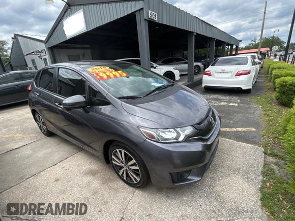 2015 Honda Fit EX-L with VIN 3HGGK5H87FM739082, listed as a Copart auction lot 52821515 with 89,278 mi miles and Clean Title. Bid and sale history available at carsss.com. Image 1.