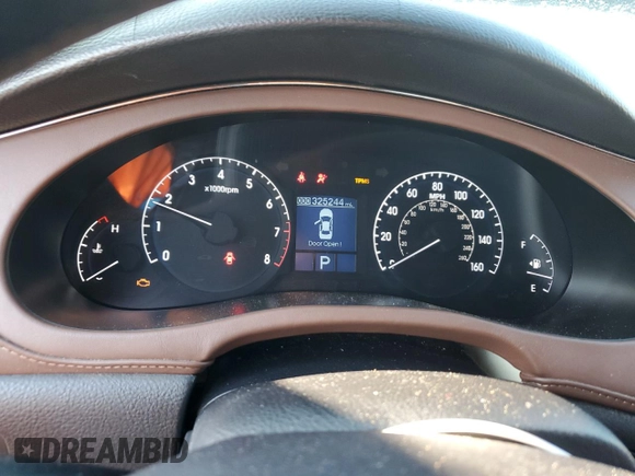 2009 Hyundai Genesis with VIN KMHGC46E09U054187, listed as a Copart auction lot 71584024 with 325,244 mi miles and Salvage Title. Bid and sale history available at carsss.com. Image 9.