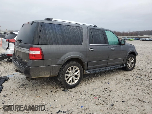 2015 Ford Expedition EL Limited with VIN 1FMJK2AT3FEF09932, listed as a Copart auction lot 80629414 with 204,279 mi miles and Clean Title. Bid and sale history available at carsss.com. Image 3.