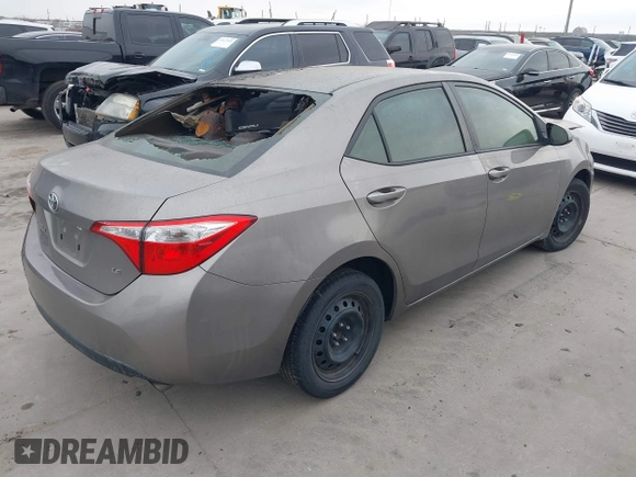 2015 Toyota Corolla L z VIN 5YFBURHE4FP294082, wystawiony jako IAAI lot #41681915 z przebiegiem 81 559 mil mil oraz . Historia ofert i sprzedaży dostępna na DreamBid. Obrazek 4.