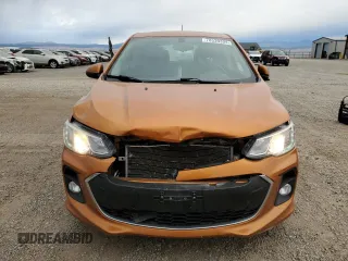 2017 Chevrolet Sonic LT with VIN 1G1JD6SB7H4144930, listed as a Copart auction lot 78539394 with 91,600 mi miles and Salvage Title. Bid and sale history available at carsss.com. Image 5.