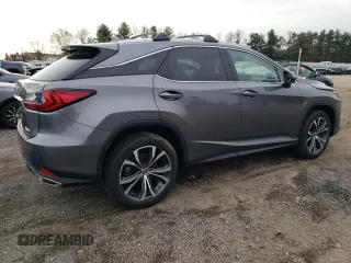 2022 Lexus RX with VIN 2T2HZMDA7NC320668, listed as a Copart auction lot 51437455 with 55,069 mi miles and Salvage Title. Bid and sale history available at carsss.com. Image 3.