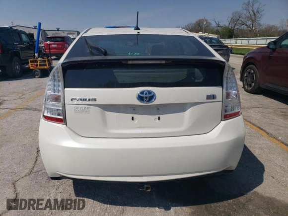 2011 Toyota Prius I with VIN JTDKN3DU1B0280300, listed as a Copart auction lot 52905505 with 113,162 mi miles and Salvage Title. Bid and sale history available at DreamBid. Image 6.