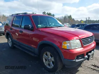 2003 Ford Explorer XLT z VIN 1FMZU73W43ZB26832, wystawiony jako IAAI lot #41986357 z przebiegiem 159 538 mil mil oraz . Historia ofert i sprzedaży dostępna na DreamBid. Obrazek 1.