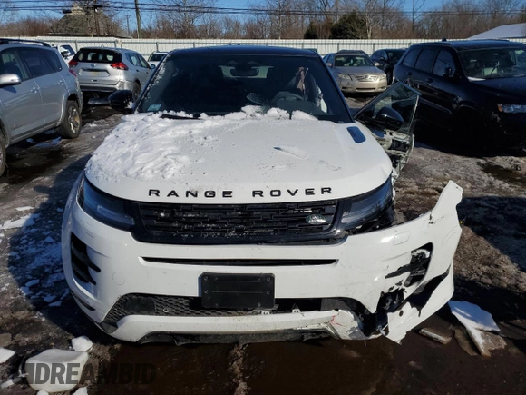 2024 Land Rover Range Rover Evoque Dynamic SE z VIN SALZL2FXXRH237505, wystawiony jako Copart lot #46254085 z przebiegiem 8 966 mil mil oraz Szkoda całkowita • Salvage title. Historia ofert i sprzedaży dostępna na DreamBid. Obrazek 5.