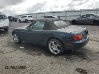 2005 Mazda MX-5 Miata LS with VIN JM1NB353X50410655, listed as a Copart auction lot 63337515 with 118,409 mi miles and Clean title. Bid and sale history available at DreamBid. Image 2.