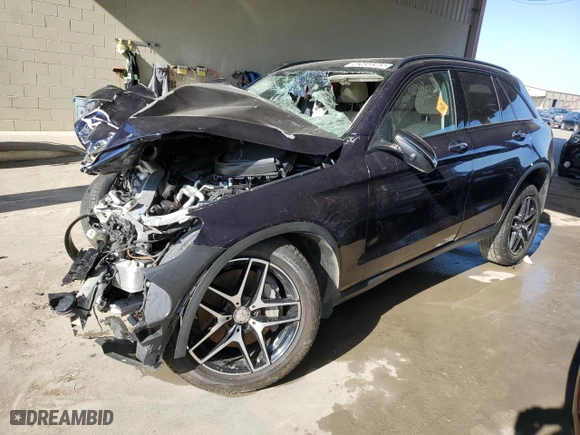2017 Mercedes-Benz GLC with VIN WDC0G4KB7HF145671, listed as a Copart auction lot 42650365 with 0 mi miles and Clean Title. Bid and sale history available at carsss.com. Image 1.