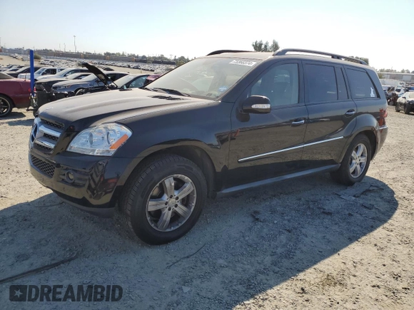 2008 Mercedes-Benz GL-Class 4.6L with VIN 4JGBF71E38A413364, listed as a Copart auction lot 73360374 with 207,586 mi miles and Salvage Title. Bid and sale history available at carsss.com. Image 1.