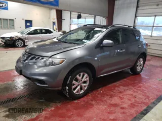 2014 Nissan Murano LE with VIN JN8AZ1MW2EW520174, listed as a Copart auction lot 88864335 with 65,566 mi miles and Salvage Title. Bid and sale history available at carsss.com. Image 1.