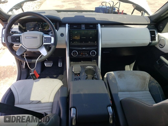 2023 Land Rover Discovery HSE R-Dynamic with VIN SALRM4EU1P2483388, listed as a Copart auction lot 57518074 with 18,063 mi miles and Salvage Title. Bid and sale history available at carsss.com. Image 8.