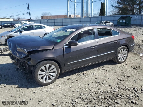 2010 Volkswagen CC Sport with VIN WVWML7AN3AE515218, listed as a Copart auction lot 49946585 with 0 mi miles and Salvage Title. Bid and sale history available at carsss.com. Image 1.