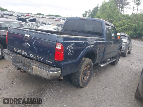 2013 Ford F-250 XL with VIN 1FT7X2B61DEB69122, listed as a IAAI auction lot 42361265 with 499,007 mi miles and . Bid and sale history available at DreamBid. Image 4.