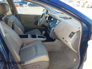 2009 Nissan Murano S with VIN JN8AZ18U09W024899, listed as a IAAI auction lot 41933798 with 135,078 mi miles. Bid and sale history available at carsss.com. Image 5.