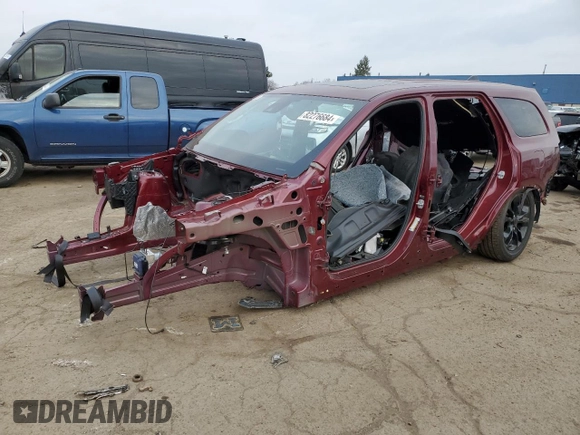 2024 Dodge Durango SRT Hellcat Premium с VIN 1C4SDJH96RC144556, выставлен на аукционе Copart как лот 82276684 с пробегом Не указан миль и На запчасти • Non repairable. История ставок и продаж доступна на DreamBid. Изображение 1.