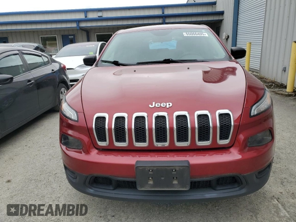 2017 Jeep Cherokee Sport z VIN 1C4PJMAB7HW588619, wystawiony jako Copart lot #55066405 z przebiegiem 88 402 mil mil oraz Czysty tytuł • Clean title. Historia ofert i sprzedaży dostępna na DreamBid. Obrazek 5.