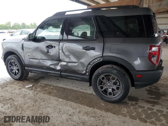2024 Ford Bronco Sport Big Bend with VIN 3FMCR9B65RRE25005, listed as a Copart auction lot 54154925 with 25,109 mi miles and Salvage title. Bid and sale history available at DreamBid. Image 2.