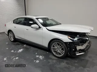 2024 BMW 5 Series 530i xDrive with VIN WBA53FJ01RCS54209, listed as a Copart auction lot 45483045 with 17,978 mi miles and Clean Title. Bid and sale history available at carsss.com. Image 4.