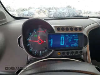 2014 Chevrolet Sonic LT with VIN 1G1JC6SBXE4185129, listed as a Copart auction lot 50242585 with 90,905 mi miles and Clean Title. Bid and sale history available at carsss.com. Image 9.