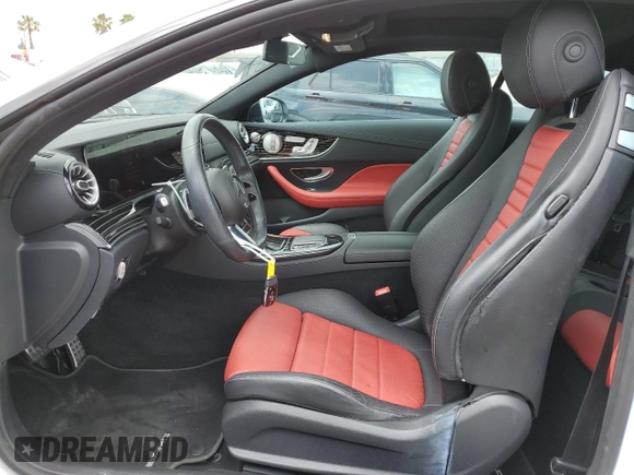 2022 Mercedes-Benz E 450 with VIN W1K1J5JB6NF173708, listed as a Copart auction lot 55714954 with 17,039 mi miles and . Bid and sale history available at DreamBid. Image 7.