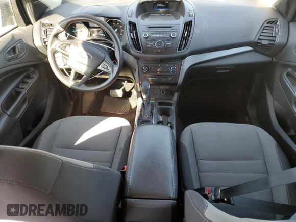 2018 Ford Escape S with VIN 1FMCU0F75JUB67613, listed as a Copart auction lot 46603715 with 136,975 mi miles and Salvage Title. Bid and sale history available at carsss.com. Image 8.