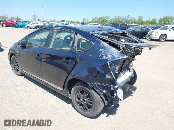 2013 Toyota Prius One with VIN JTDKN3DU2D1729948, listed as a IAAI auction lot 40057479 with 163,534 mi miles and . Bid and sale history available at DreamBid. Image 3.