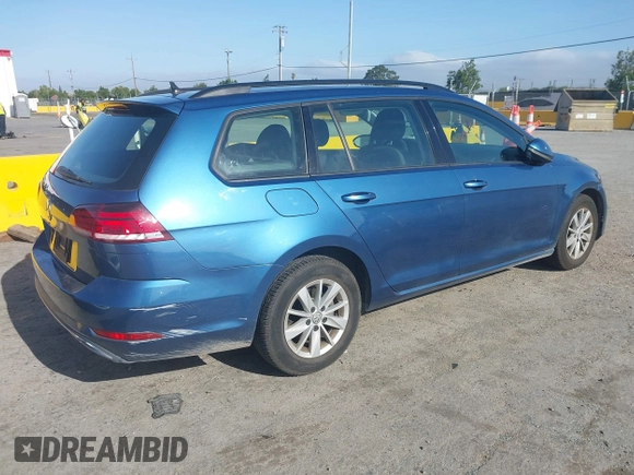 2019 Volkswagen Golf S z VIN 3VWY57AU6KM515323, wystawiony jako IAAI lot #42397800 z przebiegiem 54 612 mil mil oraz . Historia ofert i sprzedaży dostępna na DreamBid. Obrazek 4.