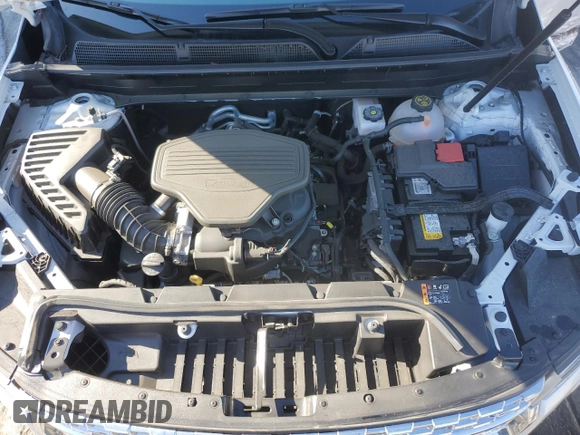 2023 GMC Acadia Denali with VIN 1GKKNPLS7PZ256761, listed as a Copart auction lot 49346845 with 8,290 mi miles and Salvage title. Bid and sale history available at DreamBid. Image 12.