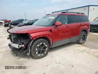 2025 Hyundai Santa Fe SEL z VIN 5NMP24GL7SH103841, wystawiony jako Copart lot #57357985 z przebiegiem 6 178 mil mil oraz Szkoda całkowita • Salvage title. Historia ofert i sprzedaży dostępna na DreamBid. Obrazek 1.