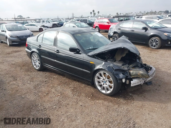 2005 BMW 3 Series 330i with VIN WBAEV53415KM08390, listed as a IAAI auction lot 41507259 with 192,211 mi miles. Bid and sale history available at carsss.com. Image 1.