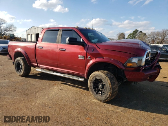 2011 Ram 2500 SLT with VIN 3D7UT2CL0BG545680, listed as a Copart auction lot 44562555 with 283,192 mi miles and Salvage title. Bid and sale history available at DreamBid. Image 4.