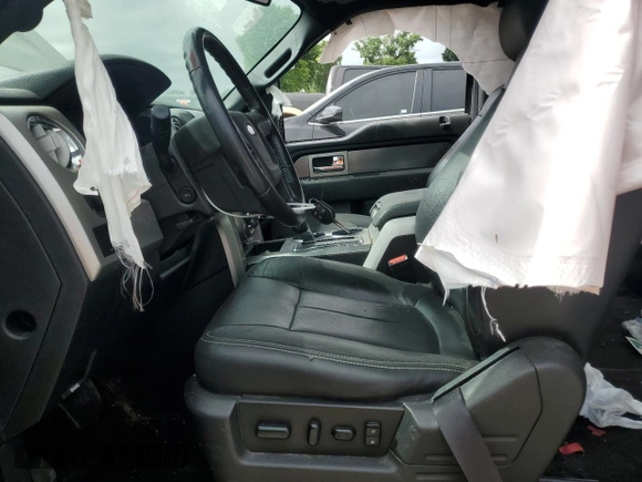 2014 Ford F-150 XL with VIN 1FTFW1ET4EFC54428, listed as a Copart auction lot 60345545 with 116,362 mi miles and Salvage title. Bid and sale history available at DreamBid. Image 7.
