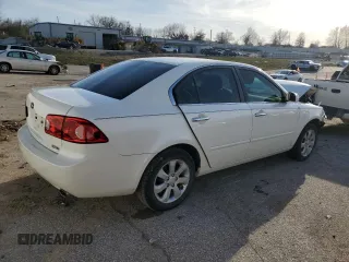 2007 Kia Optima EX with VIN KNAGE124475134560, listed as a Copart auction lot 85564384 with 106,233 mi miles and Salvage Title. Bid and sale history available at carsss.com. Image 3.