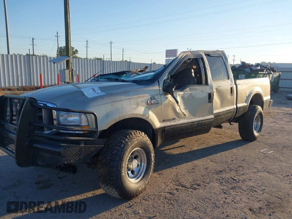 2001 Ford Super Duty F-250 XL with VIN 1FTNW21F61EC35820, listed as a IAAI auction lot 40466765 with 98,316 mi miles. Bid and sale history available at carsss.com. Image 17.