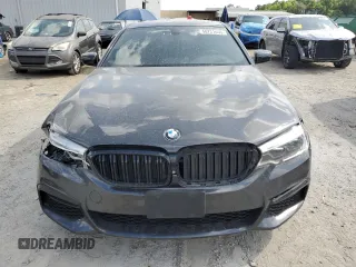 2017 BMW 5 Series 540i with VIN WBAJE5C37HG914805, listed as a Copart auction lot 50721455 with 56,668 mi miles and Salvage Title. Bid and sale history available at carsss.com. Image 5.