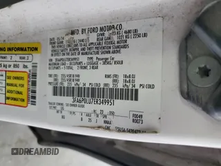2014 Ford Fusion SE Hybrid with VIN 3FA6P0LU7ER349951, listed as a Copart auction lot 48247925 with 197,441 mi miles and Salvage Title. Bid and sale history available at DreamBid. Image 13.