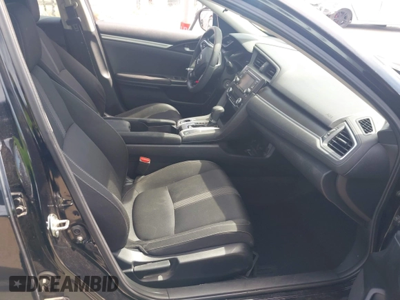 2019 Honda Civic Sedan LX with VIN 2HGFC2F61KH510012, listed as a IAAI auction lot 42073212 with 86,487 mi miles. Bid and sale history available at carsss.com. Image 5.