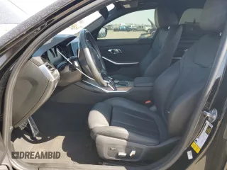 2020 BMW 3 Series 330i with VIN 3MW5R1J03L8B06045, listed as a Copart auction lot 55536645 with 105,080 mi miles and Salvage title. Bid and sale history available at DreamBid. Image 7.