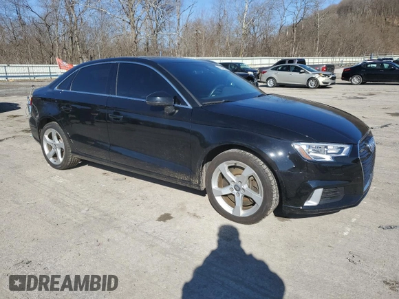 2019 Audi A3 Sedan Premium with VIN WAUBEGFF4KA116777, listed as a Copart auction lot 49246265 with 90,438 mi miles and Salvage Title. Bid and sale history available at carsss.com. Image 4.