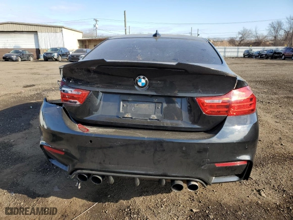 2016 BMW M4 with VIN WBS3R9C58GK338512, listed as a Copart auction lot 88088785 with NaN miles and Salvage Title. Bid and sale history available at carsss.com. Image 6.
