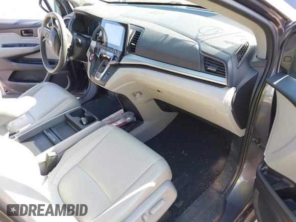 2019 Honda Odyssey EX with VIN 5FNRL6H53KB015260, listed as a IAAI auction lot 42106324 with 67,447 mi miles. Bid and sale history available at carsss.com. Image 5.
