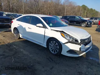 2015 Hyundai Sonata Limited with VIN 5NPE34AF3FH061541, listed as a IAAI auction lot 41510464 with 141,136 mi miles and . Bid and sale history available at carsss.com. Image 1.