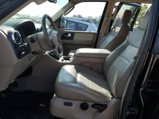 2006 Ford Expedition Eddie Bauer with VIN 1FMPU17596LA91363, listed as a Copart auction lot 55474755 with 127,201 mi miles and Salvage title. Bid and sale history available at DreamBid. Image 7.