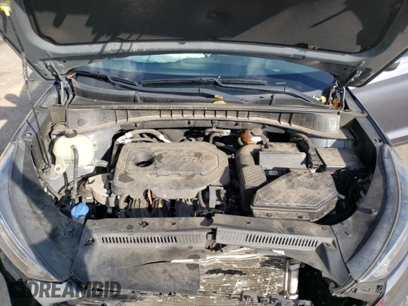 2019 Hyundai Tucson Sport with VIN KM8J33AL2KU972227, listed as a Copart auction lot 44172755 with 76,720 mi miles and Salvage Title. Bid and sale history available at carsss.com. Image 12.