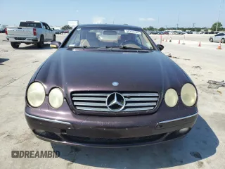 2000 Mercedes-Benz CL 500/600 with VIN WDBPJ75JXYA006219, listed as a Copart auction lot 68355704 with 106,740 mi miles and Salvage Title. Bid and sale history available at DreamBid. Image 5.