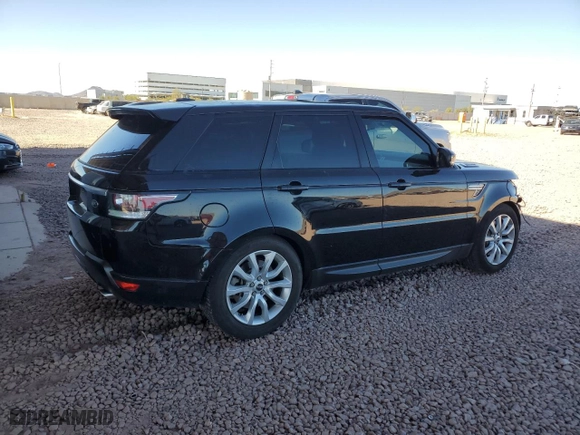 2014 Land Rover Range Rover Sport V8 Dynamic with VIN SALWR2EF2EA322593, listed as a Copart auction lot 42351895 with 125,294 mi miles and Salvage Title. Bid and sale history available at carsss.com. Image 3.