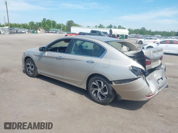 2017 Honda Accord LX with VIN 1HGCR2F33HA168044, listed as a IAAI auction lot 42106704 with 135,882 mi miles. Bid and sale history available at carsss.com. Image 3.