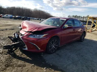 2024 Lexus ES with VIN 58ADZ1B14RU164168, listed as a Copart auction lot 42786265 with 8,627 mi miles and Salvage Title. Bid and sale history available at carsss.com. Image 1.