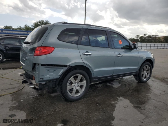 2008 Hyundai Santa Fe SE with VIN 5NMSH13E38H156298, listed as a Copart auction lot 52581955 with 152,963 mi miles and Salvage Title. Bid and sale history available at carsss.com. Image 3.